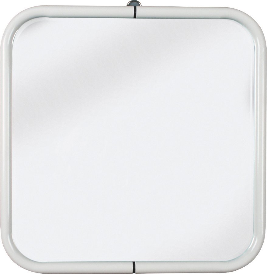 AQUALINE WHITE LINE tükör, 44x44cm, fehér (8000)
