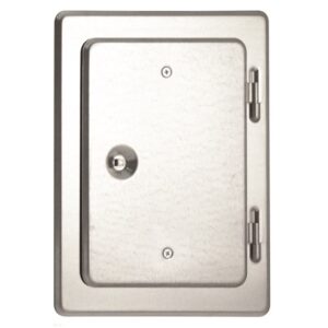 kemenyajto normal INOX 120 x 180 mm kerettel 200 x 250 mm i27615 1