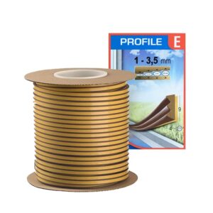 tomitoprofil ontapados EPDM 100m E barna i85368 1
